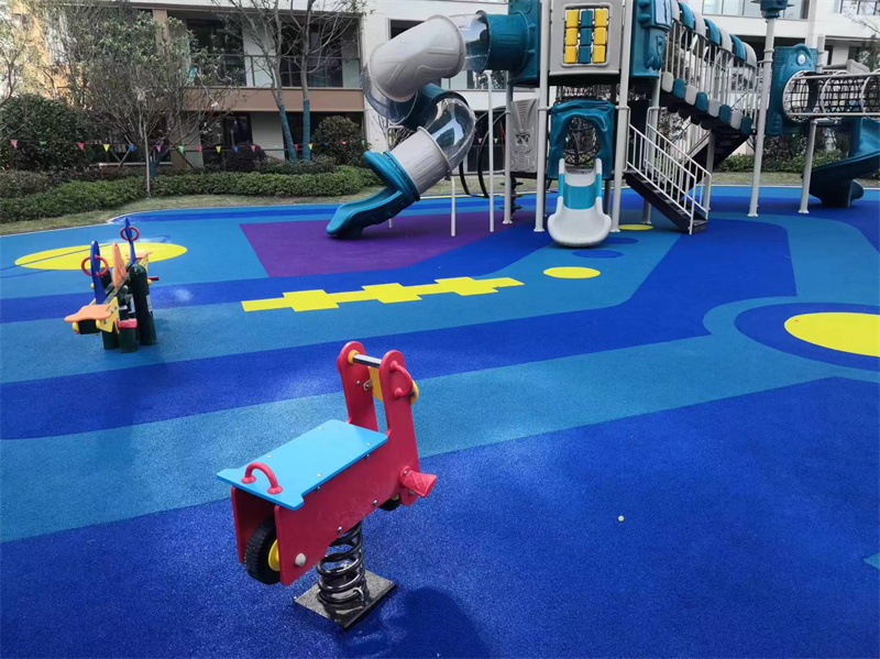 小區(qū)運(yùn)動(dòng)場(chǎng)塑膠地面